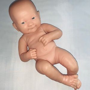 BABY GIRL BERENGUER WITH BLUE EYES 13 INCHES